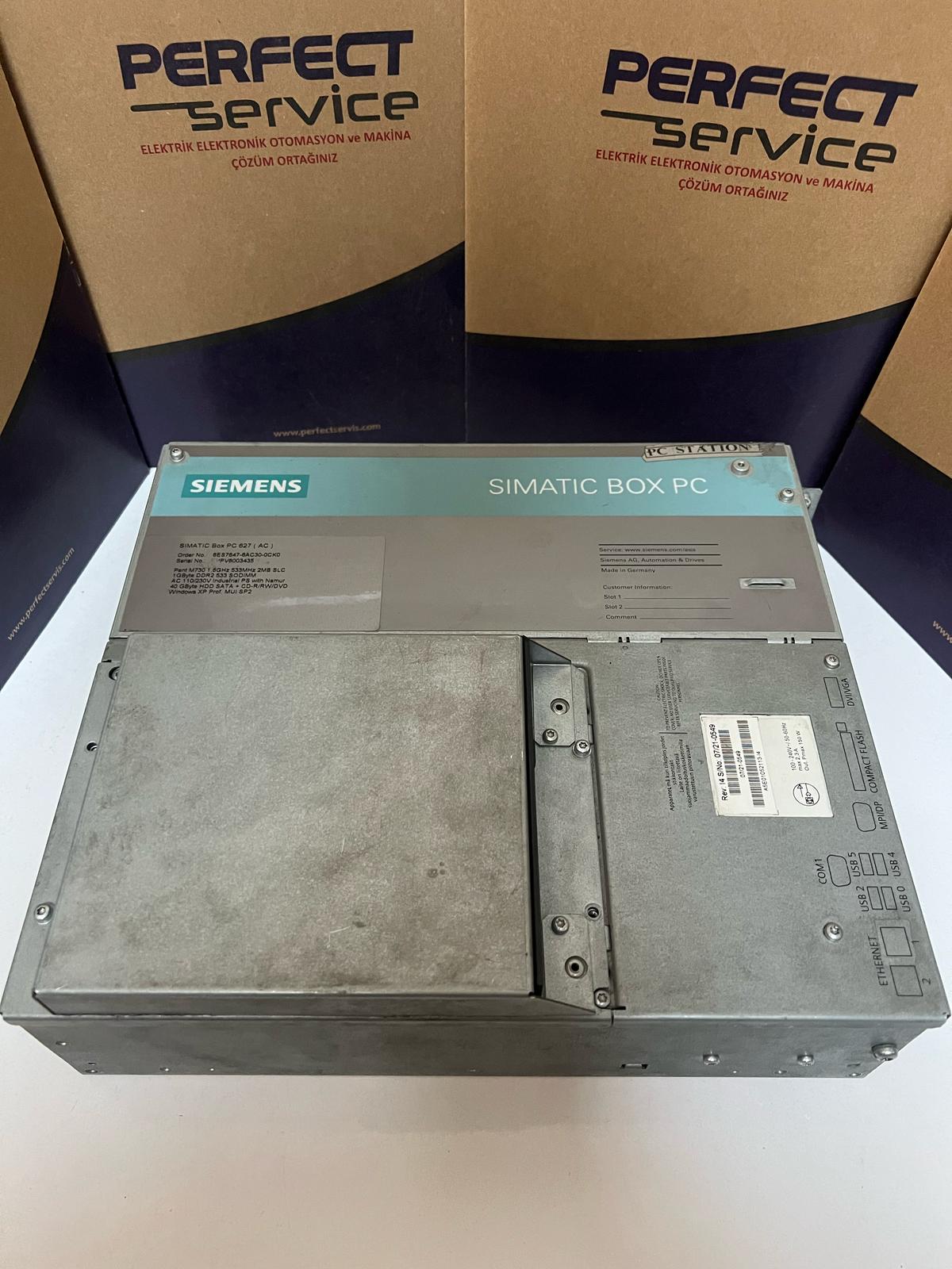 Ürün resmi: Siemens SIMATIC Box PC 647