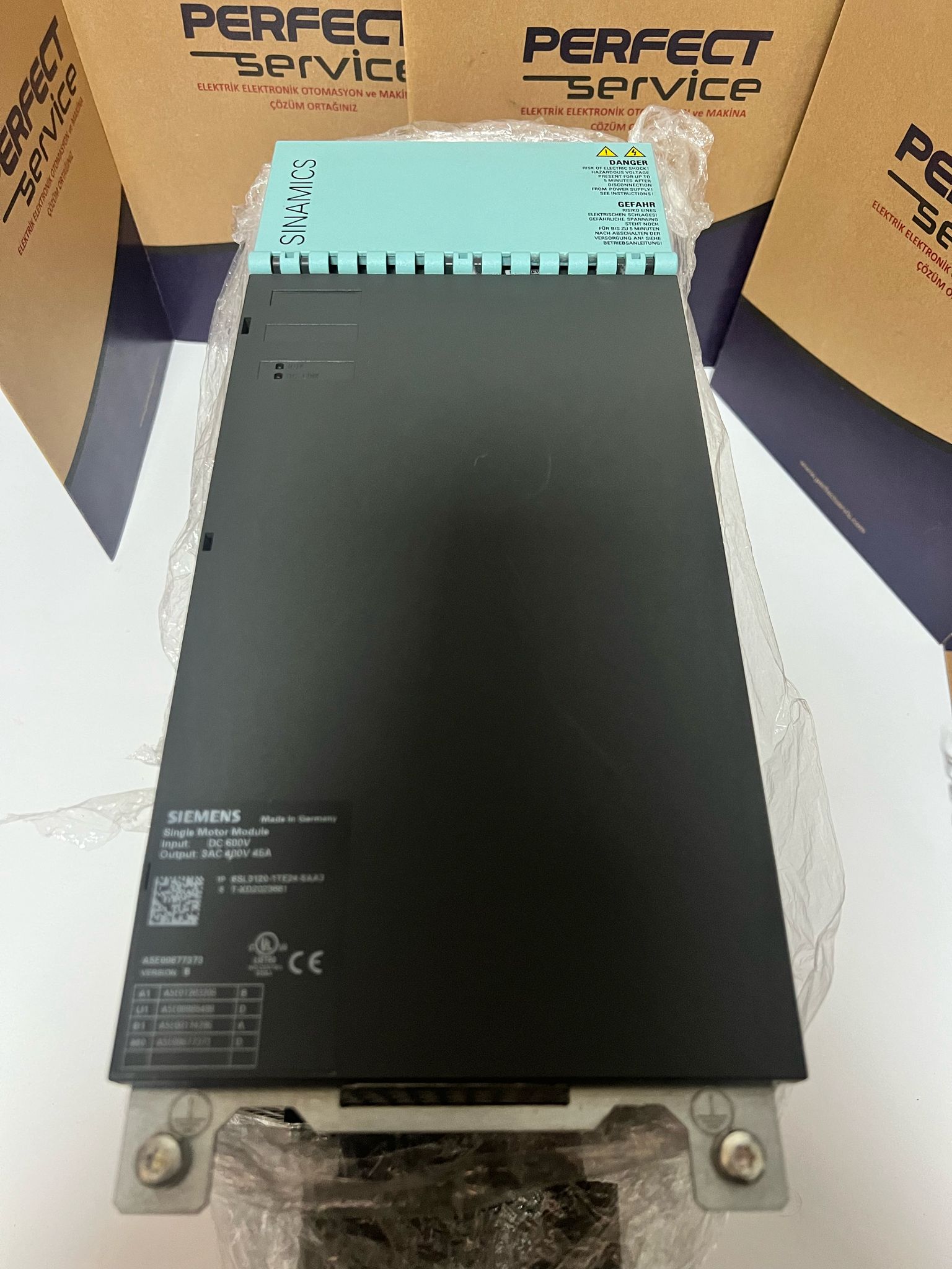 Siemens SINAMICS S120 Single Motor Module 45A