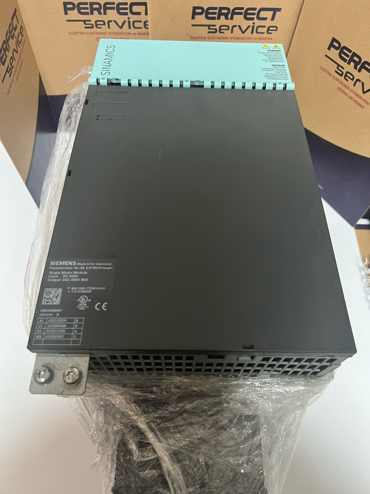 Siemens SINAMICS S120 Single Motor Module 85A