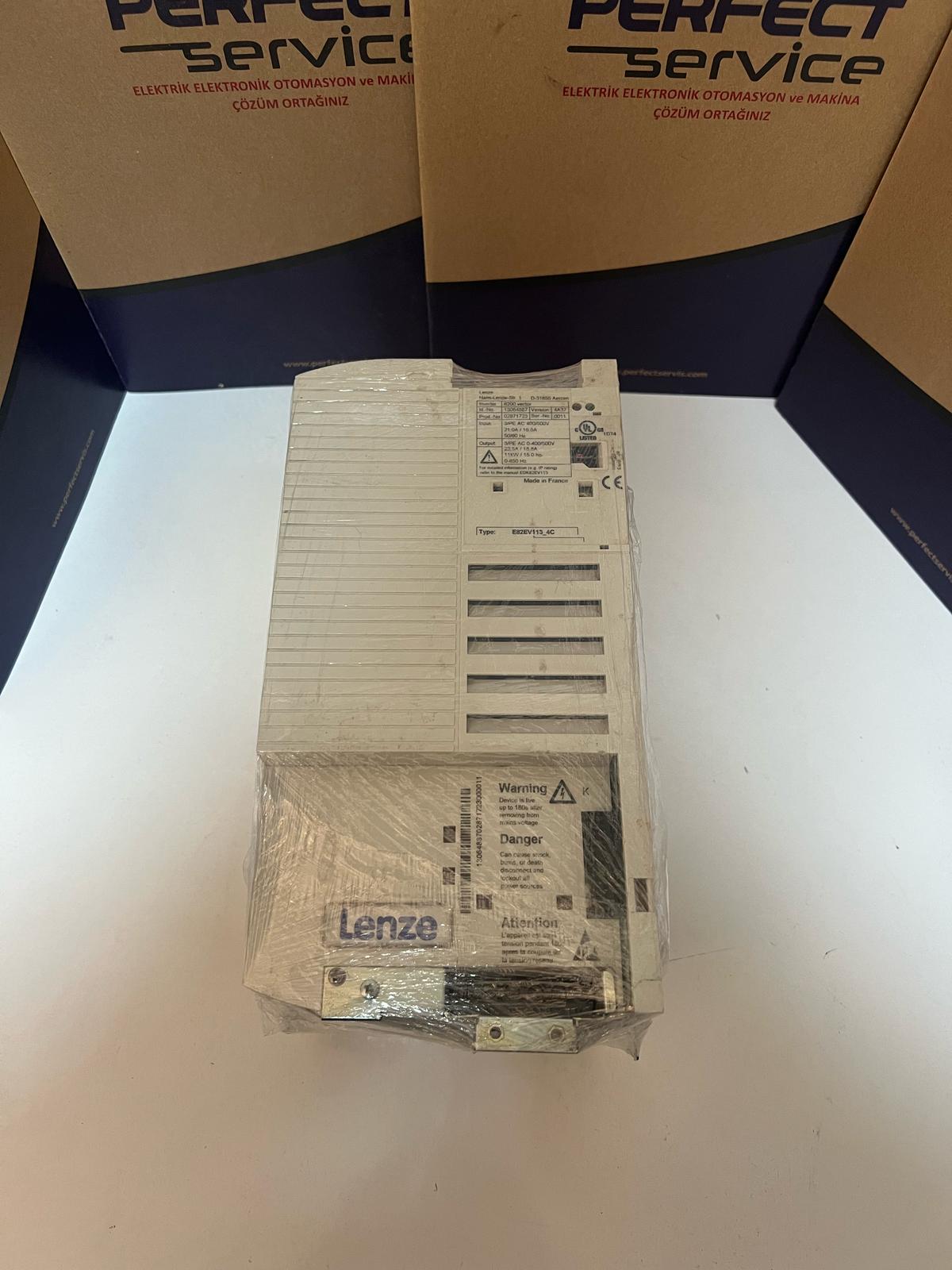 Lenze 8200 Vector E82EV113-4C Frekans İnvertörü – 11 kW, 400/500 V