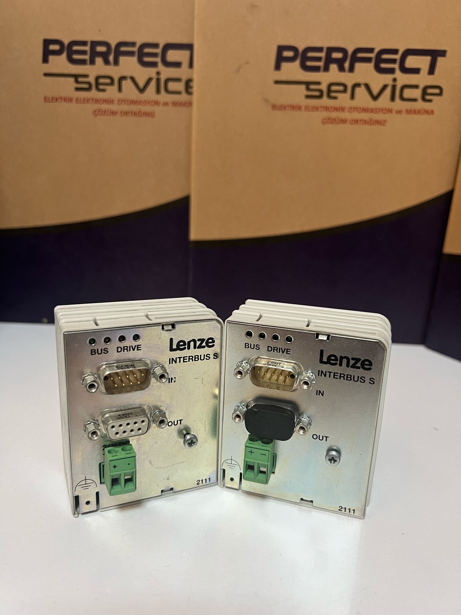 Lenze EMF2111IB-V531 Interbus-S İletişim Modülü