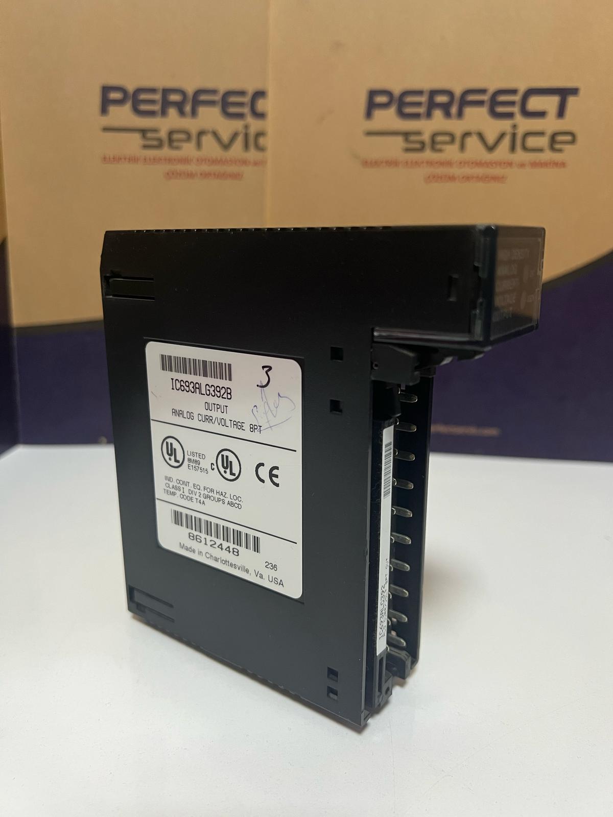 Ürün resmi: GE Fanuc IC693ALG392B 8 Kanallı Analog Akım/Voltaj Çıkış Modülü