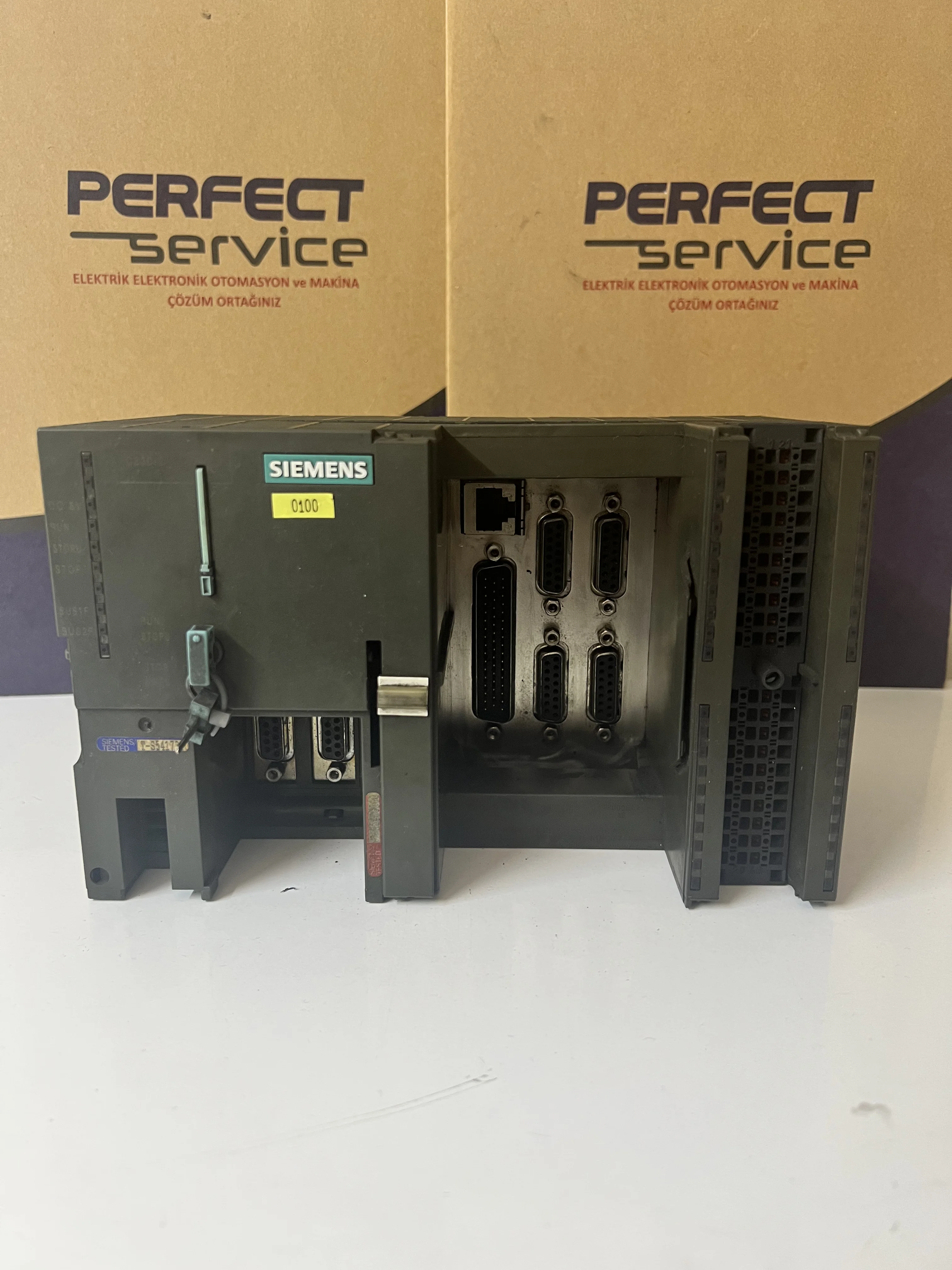 Siemens 6AU1230-2AA00-0AA0 SINAMICS S120 CU320-2 PN Kontrol Ünitesi