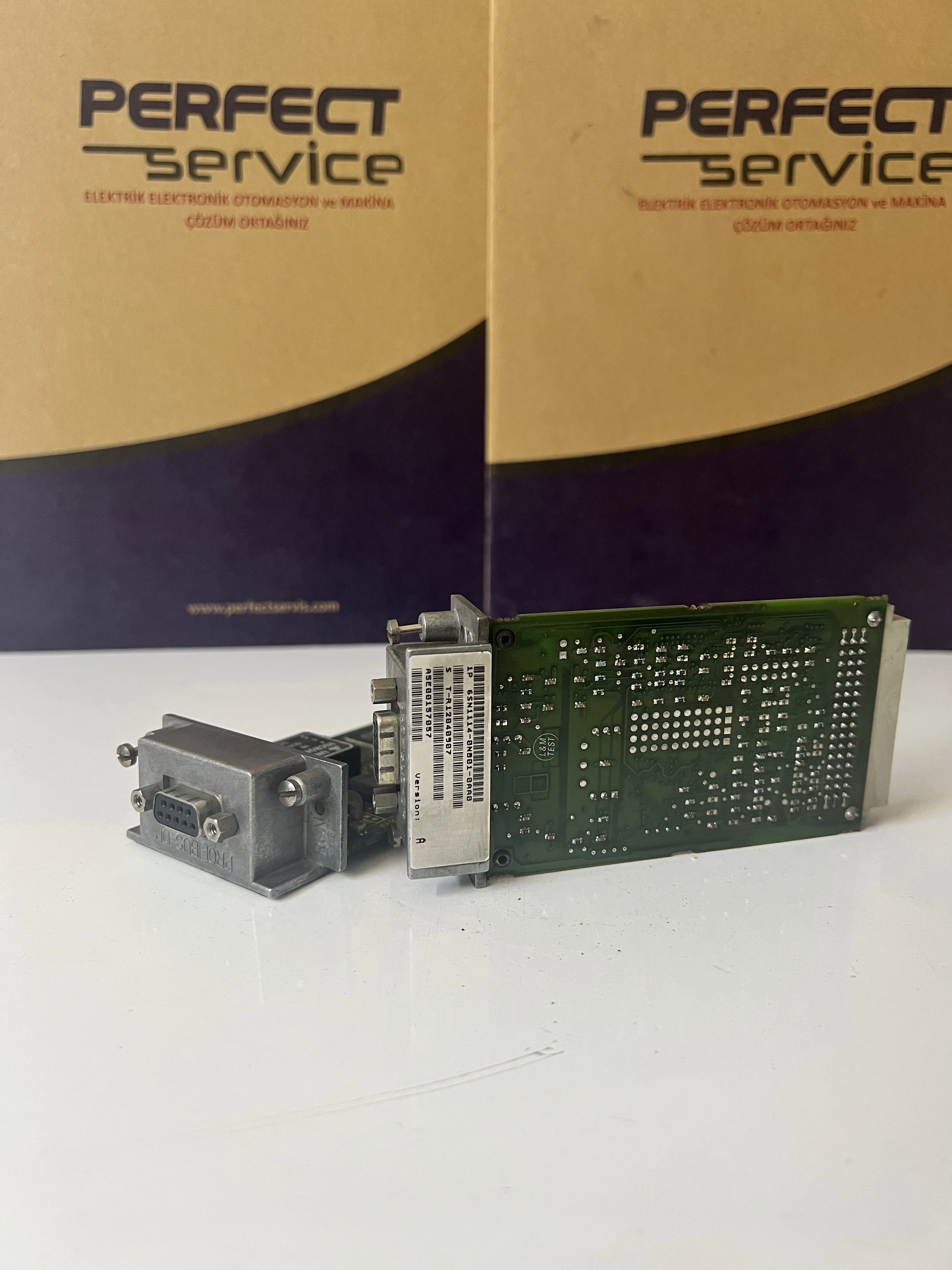 Siemens 6SN1114-0NB01-0AA0 SIMODRIVE 611 Güç Modülü thumbnail