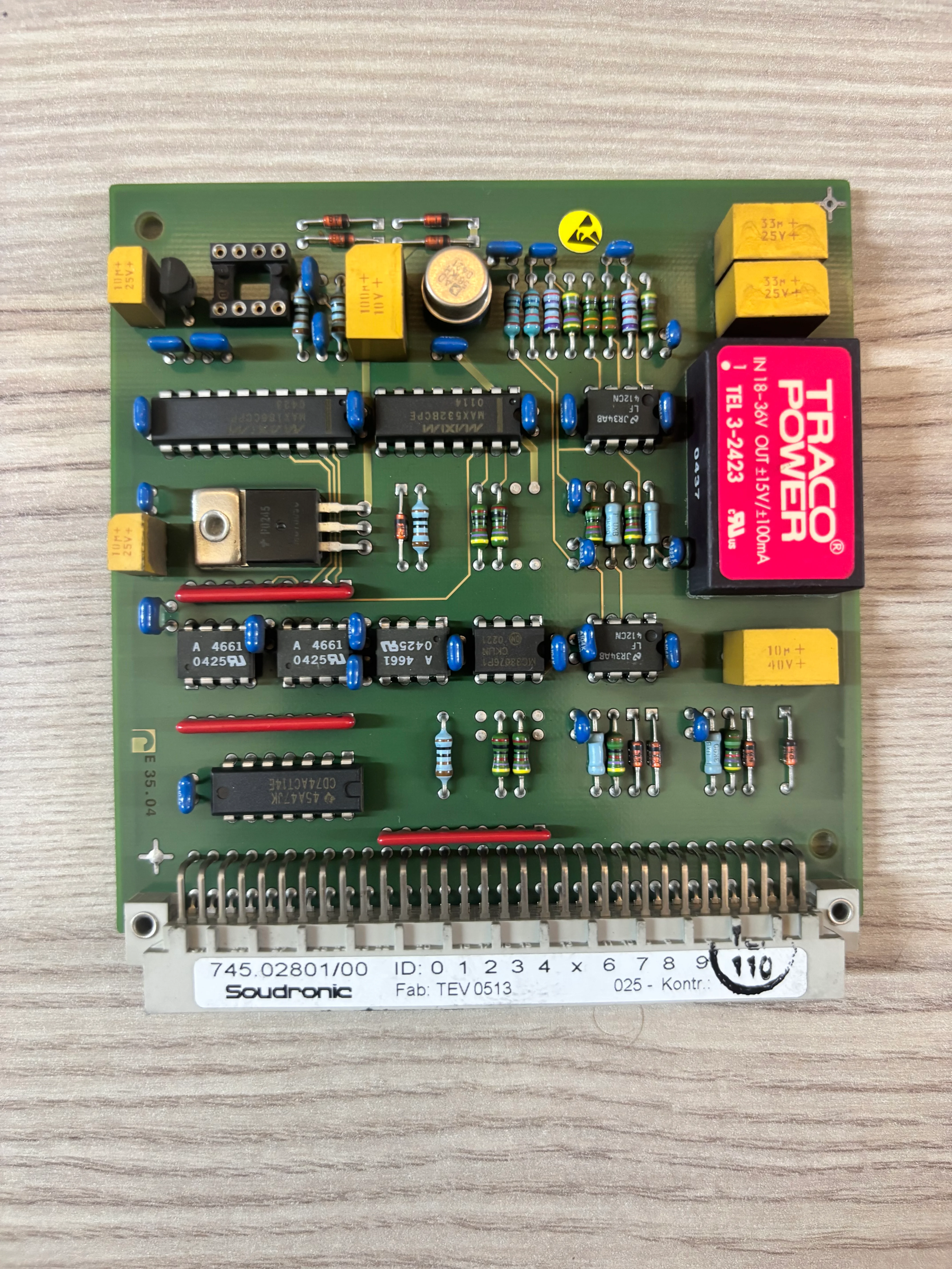 Ürün resmi: Soudronic 745-02801-00 Kontrol Modülü