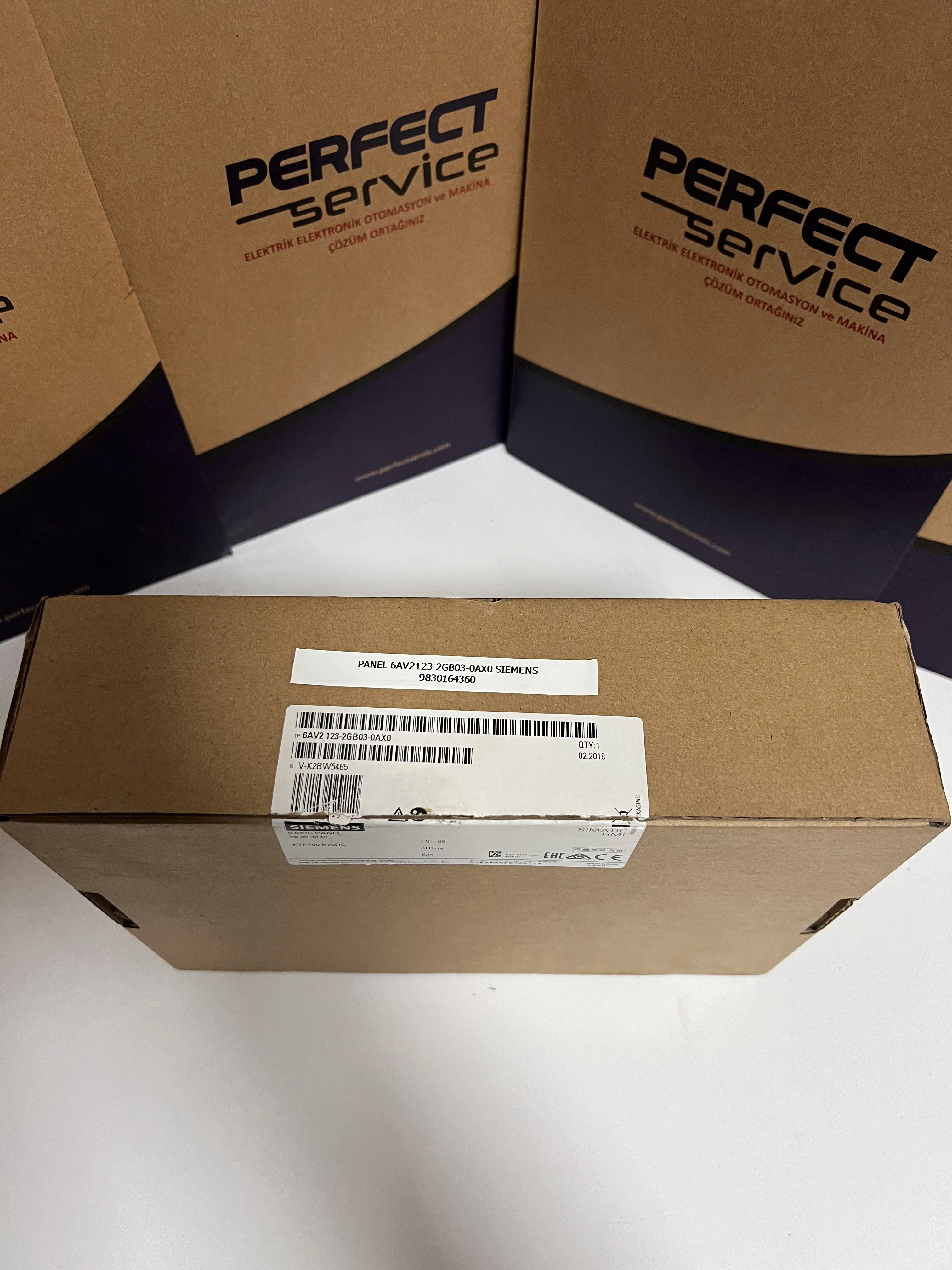 Siemens 6AV2123-2GB03-0AX0 KTP700 Basic PN | 7 HMI Operatör Panel