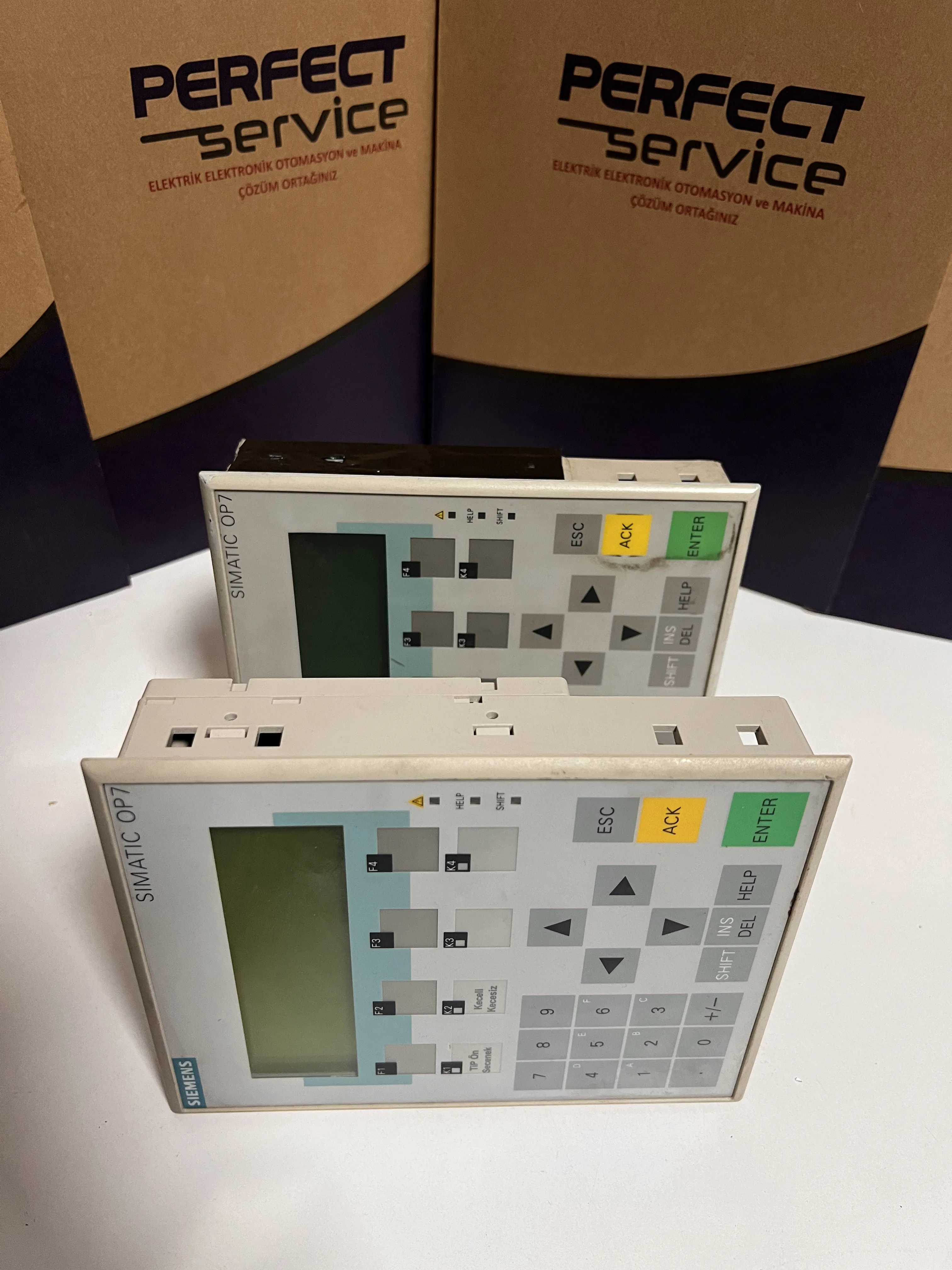 Siemens 6AV3607-1JC20-0AX1 OP7 | SIMATIC HMI Operator Panel thumbnail