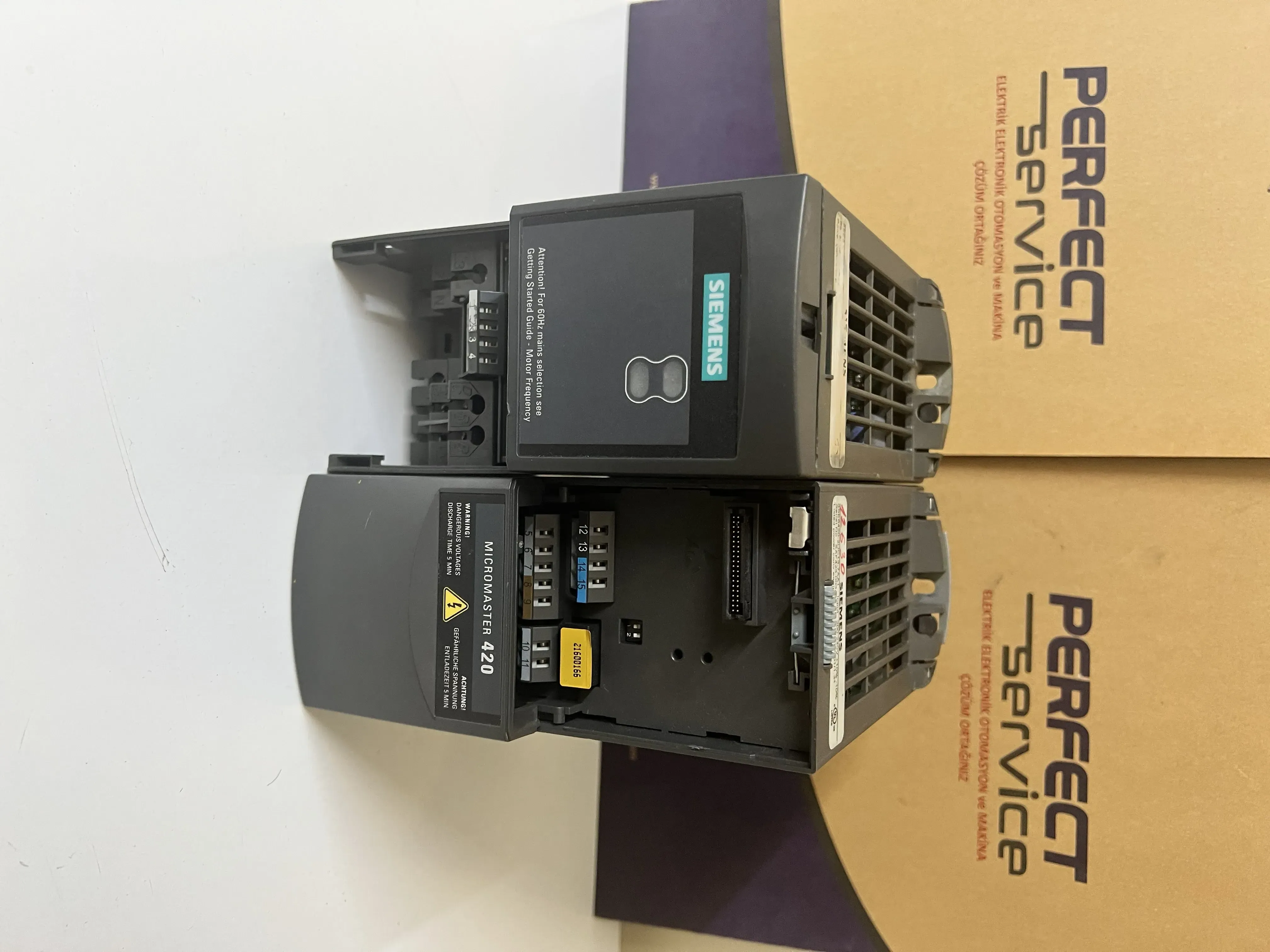 Siemens 6SE6420-2UC13-7AA1 Micromaster 420 Frekans İnverteri