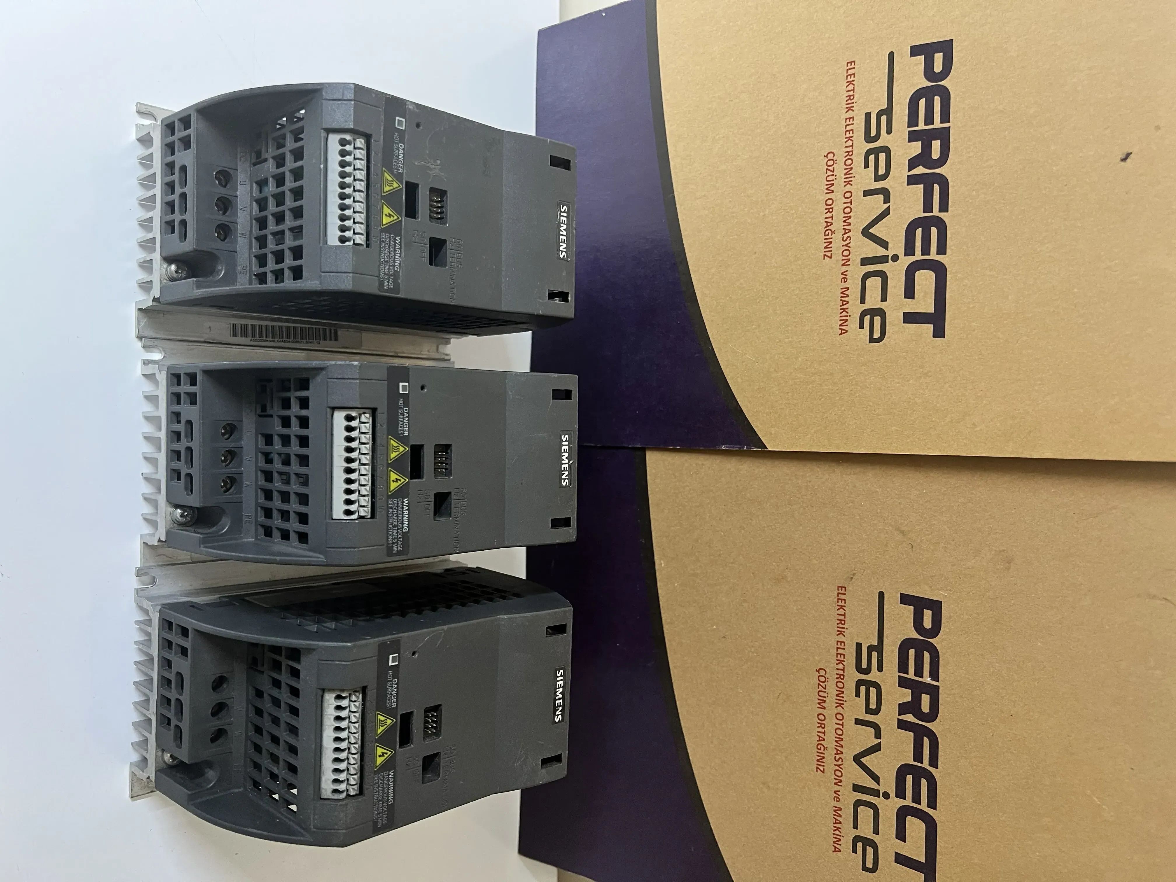 Siemens 6SL3211-0AB13-7UA1 SINAMICS G120 CU240E-2 PN Kontrol Ünitesi