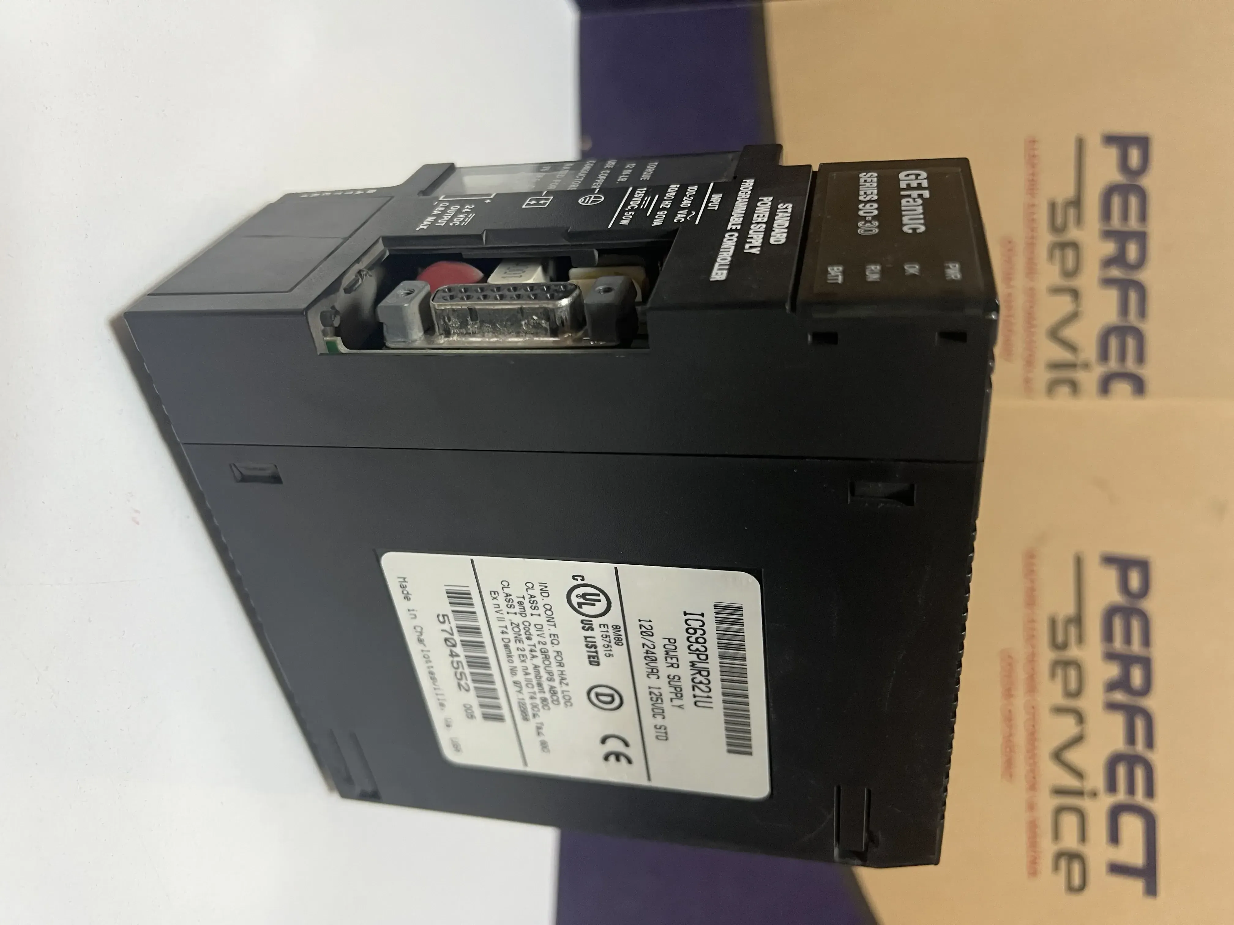 GE Fanuc IC693PWR321U Güç Kaynağı Modülü