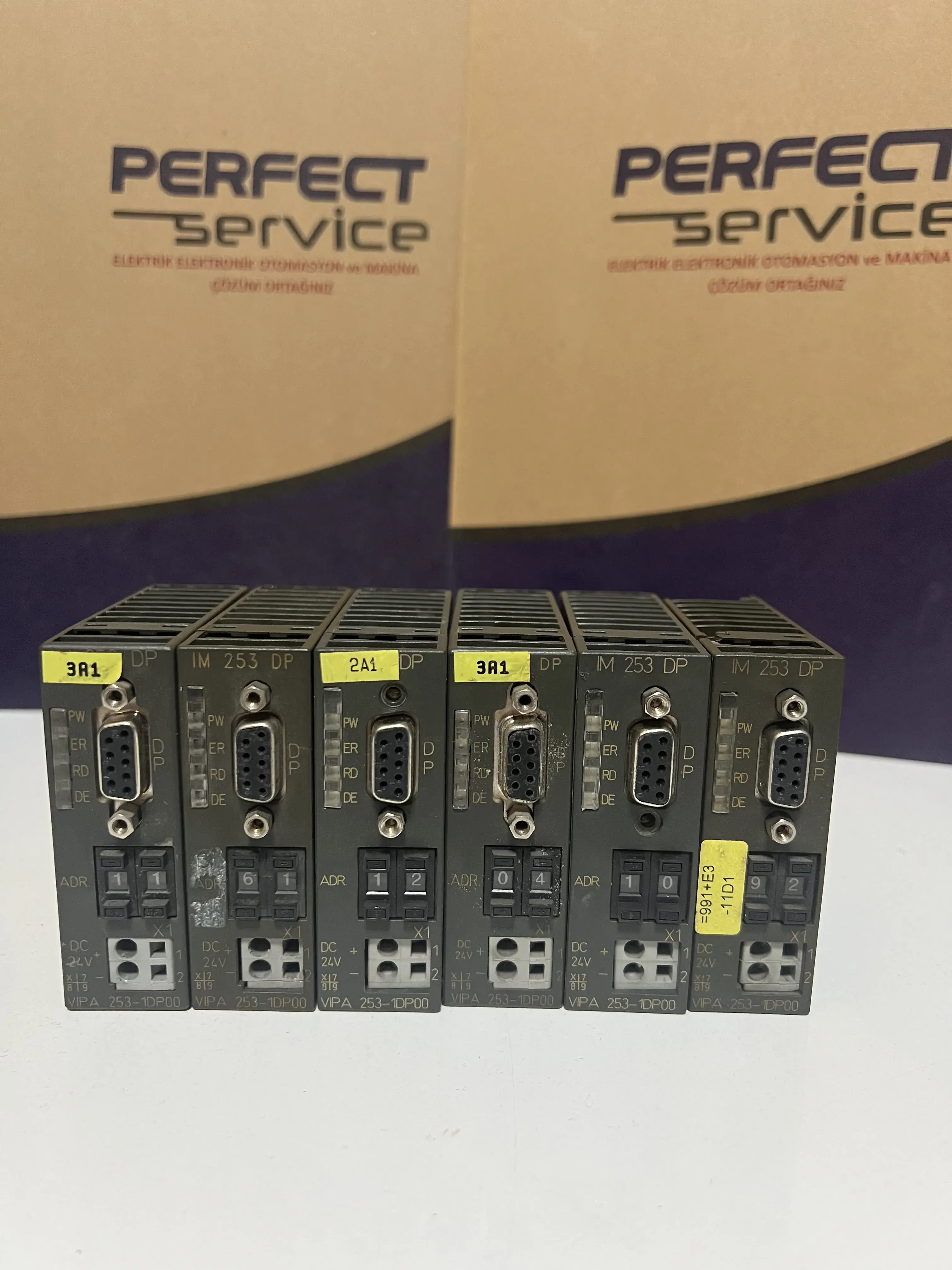 VIPA 253-1DP00 PROFIBUS DP Slave Haberleşme Modülü